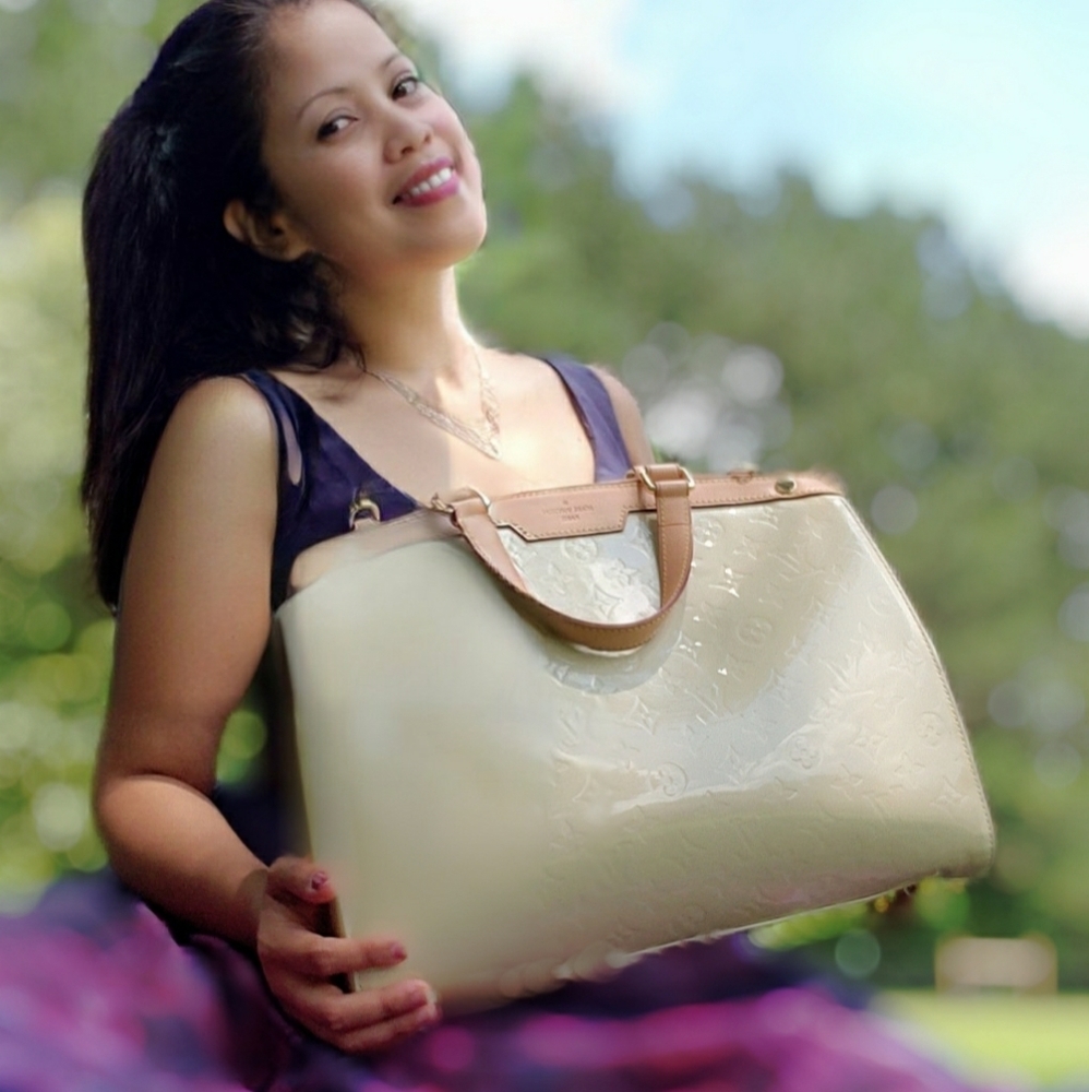 💯% AUTH Louis Vuitton Vernis Brea GM